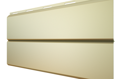 Металлический сайдинг Металл Профиль Lбрус RAL 9002 с покрытием Полиэстер 0.5 мм