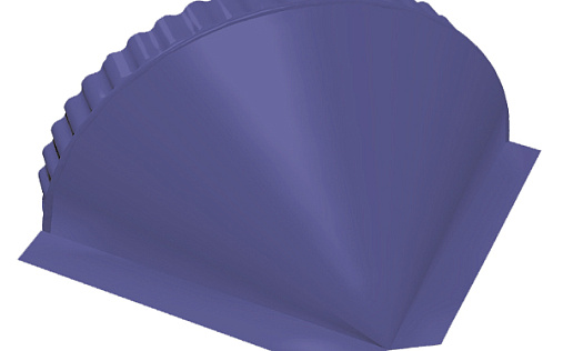 Малая конусная заглушка Grand Line с покрытием Полиэстер 0,45 мм RAL 5002