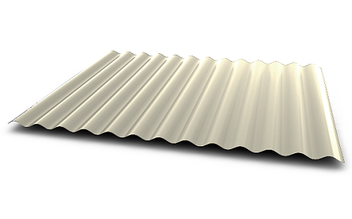 Профнастил МП18-1100 (A,B) 0.45 мм Полиэстер RAL 9002