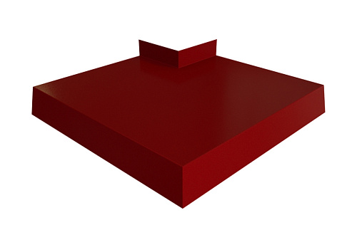 Угол отлива 200 внешний Grand Line с покрытием Полиэстер 0,45 мм RAL 3005