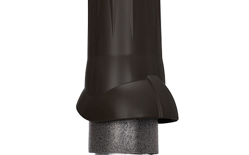 Вентиляционный выход Gervent Static ИЗ 125/160 мм Тёмно-коричневый