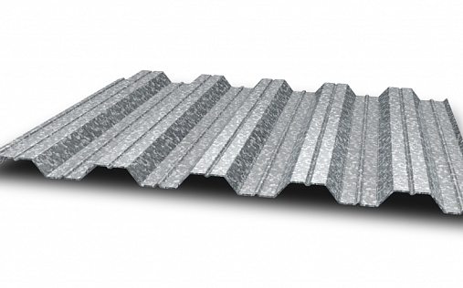 Профнастил НС44-1000 0,9 мм Оцинкованный