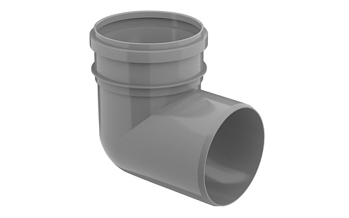 Колено 88° водосточной системы Galeco HIDDEN