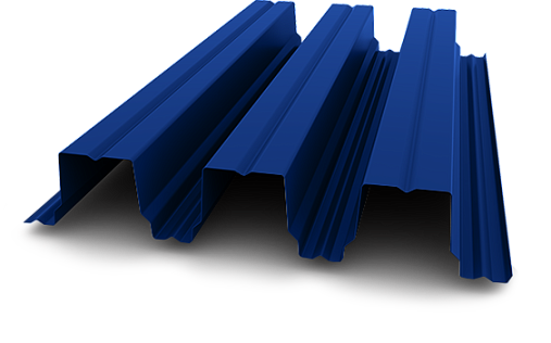 Профнастил Н114-600 0,8 мм Полиэстер RAL 5002