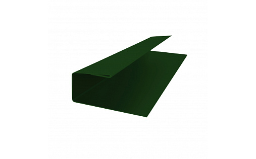 J-Профиль 12мм 0,5 Satin с пленкой RAL 6005