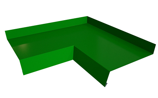 Угол отлива 150 внутренний Grand Line с покрытием Полиэстер 0,45 мм RAL 6002