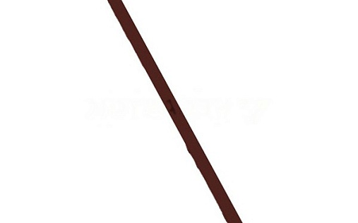 Усилитель крепления желоба 200 мм RAL 8017