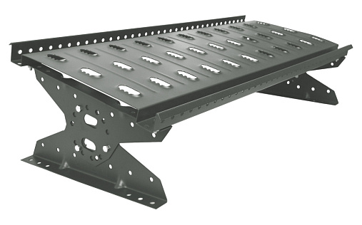 Переходной мостик для фальцевой кровли Grand Line RAL 7010, 3 м