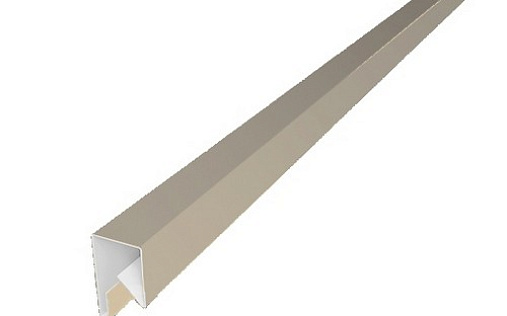 Планка П-образная заборная 17 с покрытием Satin 0.5 мм