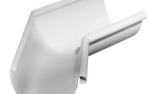 Угол желоба внутренний Grand Line 135° 150 мм RAL 9003