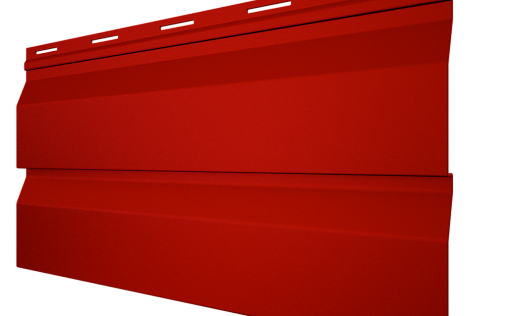 Металлический сайдинг Металл Профиль Корабельная доска RAL 3011 с покрытием Полиэстер 0.4 мм