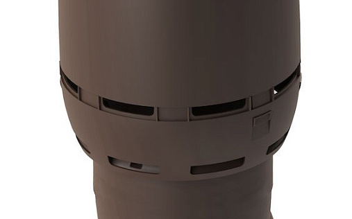 Вентиляционный выход Vilpe Flow XL диаметром 250/ИЗ/700 мм Коричневый