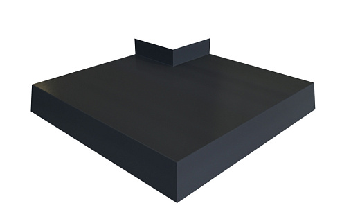 Угол отлива 200 внешний Grand Line с покрытием Velur X 0,5 мм RAL 7024