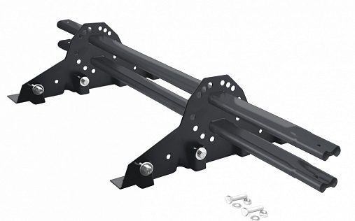 Снегозадержатель для фальцевой кровли Grand Line RAL 7024 1м