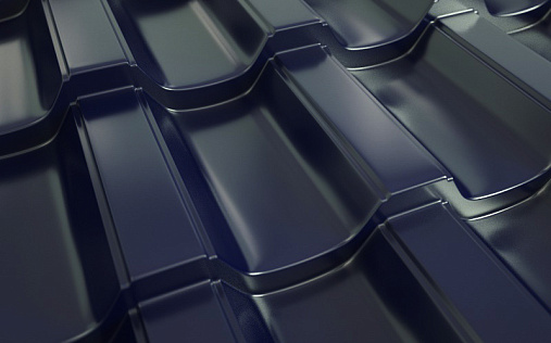 Металлочерепица Трамонтана-S RAL 5002 с покрытием NormanMP 0.5 мм