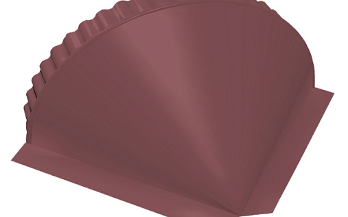 Малая конусная заглушка Grand Line с покрытием Полиэстер 0,45 мм RAL 3005