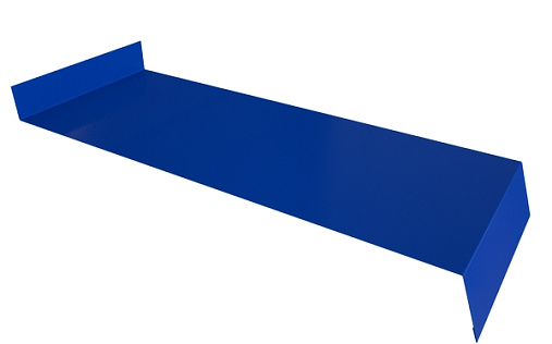 Отлив простой 250 Grand Line с покрытием Полиэстер 0,45 мм RAL 5005