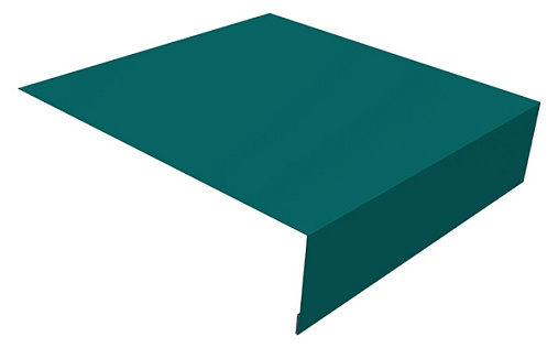 Планка околооконная простая 200x50 Grand Line с покрытием Полиэстер 0,45 мм RAL 5021