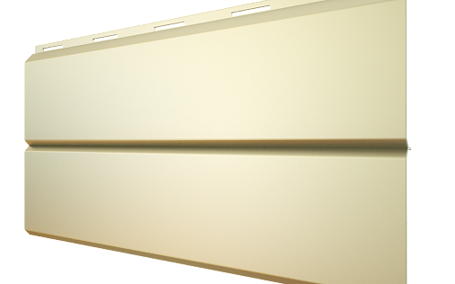 Металлический сайдинг Металл Профиль Lбрус RAL 9010 с покрытием Colorcoat Prisma 0.5 мм