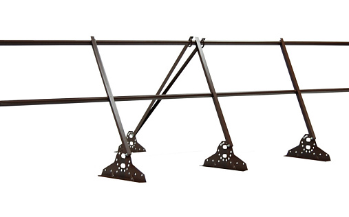 Кровельное ограждение Grand Line RAL 8017, 900 мм x 3 м