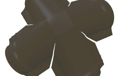 Четверник малого полукруглого конька Grand Line с покрытием Satin 0,5 мм RR 32