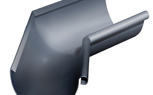 Угол желоба внутренний Grand Line 135° 125 мм RAL 7024