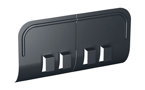 Ограничитель перелива желоба 150 мм Металл Профиль Foramina RAL 7024