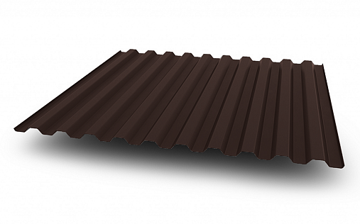 Профнастил С21-1000 0,45 мм Полиэстер RAL 8017