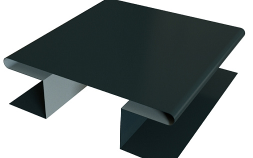 Планка H-образная стыковочная сложная Grand Line с покрытием Satin 0,5 мм RAL 7016