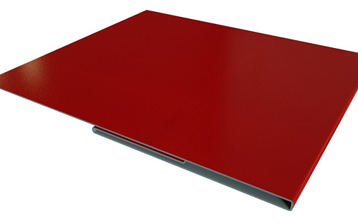 Планка финишная 48x25 Grand Line с покрытием Satin 0,5 мм RAL 3011