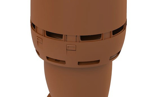 Вентиляционный выход Vilpe Flow диаметром 160/ИЗ/500 мм Кирпичный