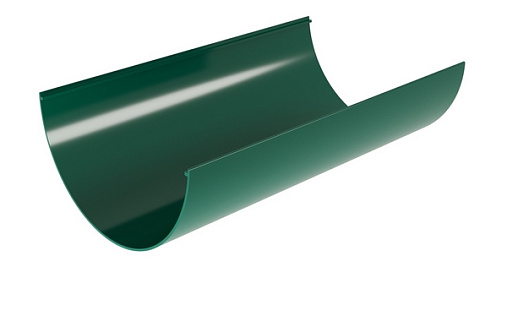 Желоб полукруглый 120 мм ПВХ Grand Line Классика 3 м RAL 6005