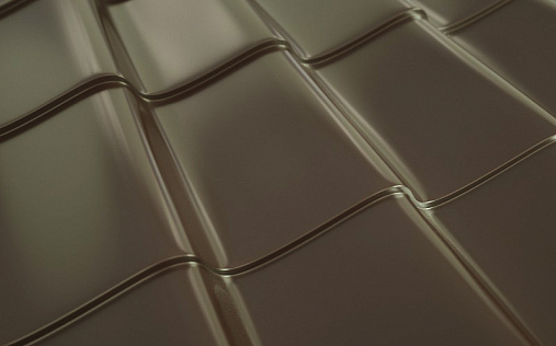 Металлочерепица Ламонтерра RAL 8017 с покрытием NormanMP 0.5 мм