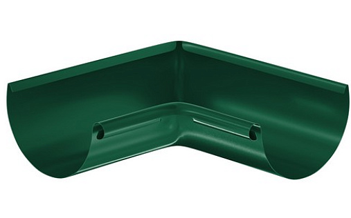 Внутренний угол желоба 90 градусов Aquasystem Премиум 125 мм, Pural, RAL 6005