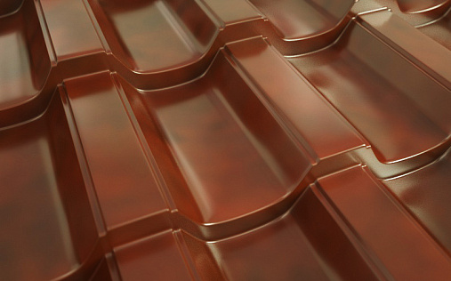 Металлочерепица Трамонтана-XL Anticato с покрытием Cloudy 0.5 мм