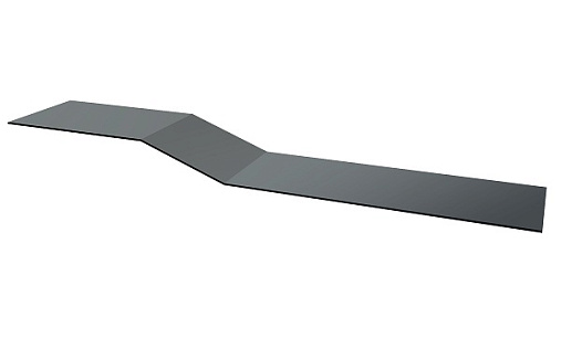 Крепежная планка фальц Grand Line 0,7 мм Оцинкованная