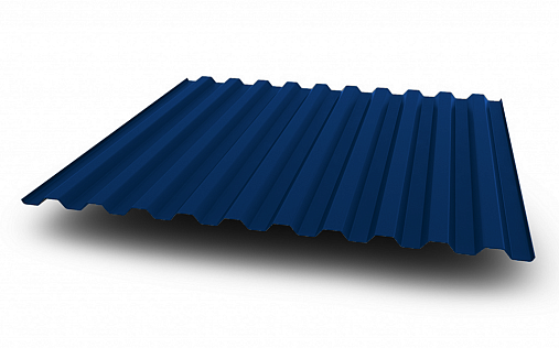 Профнастил С21-1000 0,3 мм Полиэстер RAL 5005