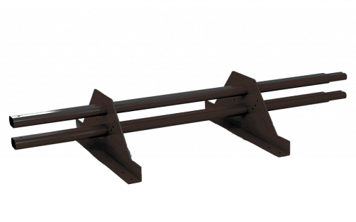 Снегозадержатель трубчатый RAL 9005 1м