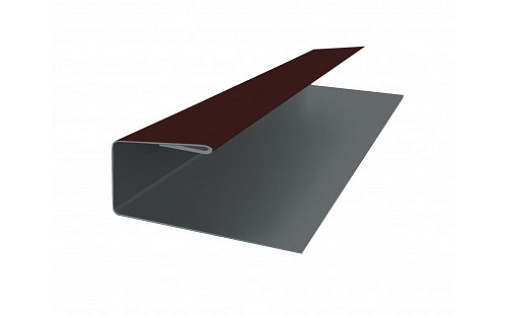 Планка J-профиль 12 с покрытием GreenCoat Pural Matt 0.5 мм