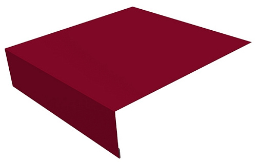 Планка околооконная простая 200x75 Grand Line с покрытием Полиэстер 0,45 мм RAL 3003