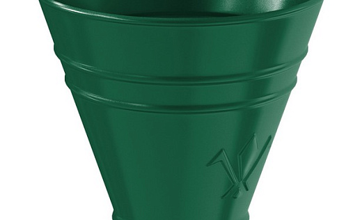 Водосборная воронка круглая Aquasystem Премиум 150/100 мм, Pural, RAL 6005