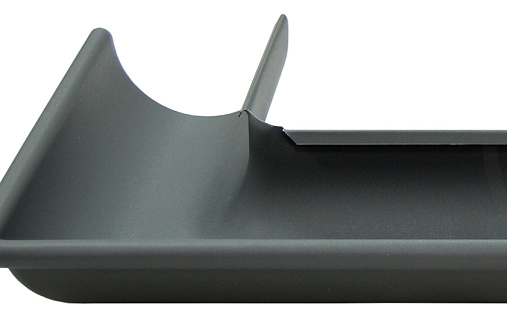 Угол жёлоба внешний 90° Grand Line 125/90 Matte PU 125 мм RAL 7024