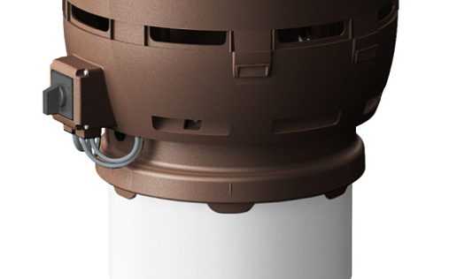 Вентилятор Vilpe Flow XL ECo 200C/450 Коричневый