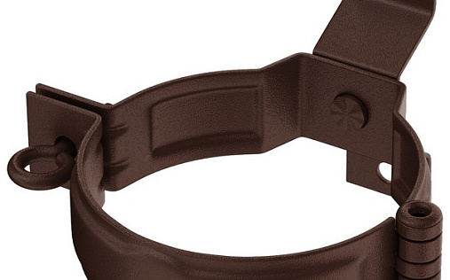 Кронштейн трубы на дерево Aquasystem Премиум 90 мм, Pural Matt, RAL 8017