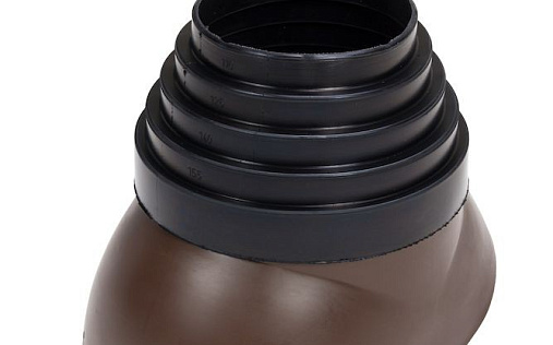 Ворот трубы Vilpe Коричневый 110-155 мм