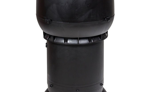 Вентиляционный выход Vilpe XL диаметром 160/ИЗ/700 мм Чёрный