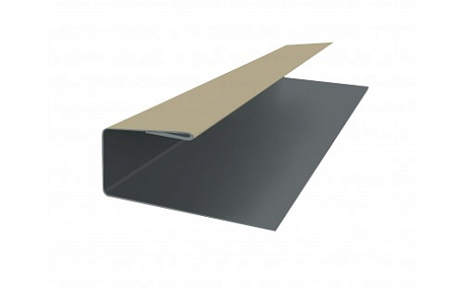 Планка J-профиль 12 с покрытием Satin 0.5 мм