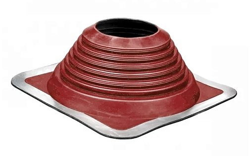 Проходка прямая Master Flash №7 диаметром 152-280 мм, 364х364 мм, красный, EPDM