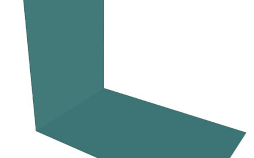 Усиливающая планка снегозадержания Grand Line с покрытием Полиэстер 0,45 мм RAL 5021