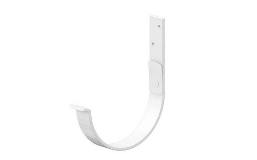 Карнизный держатель желоба Эконом 125 мм RAL 9003